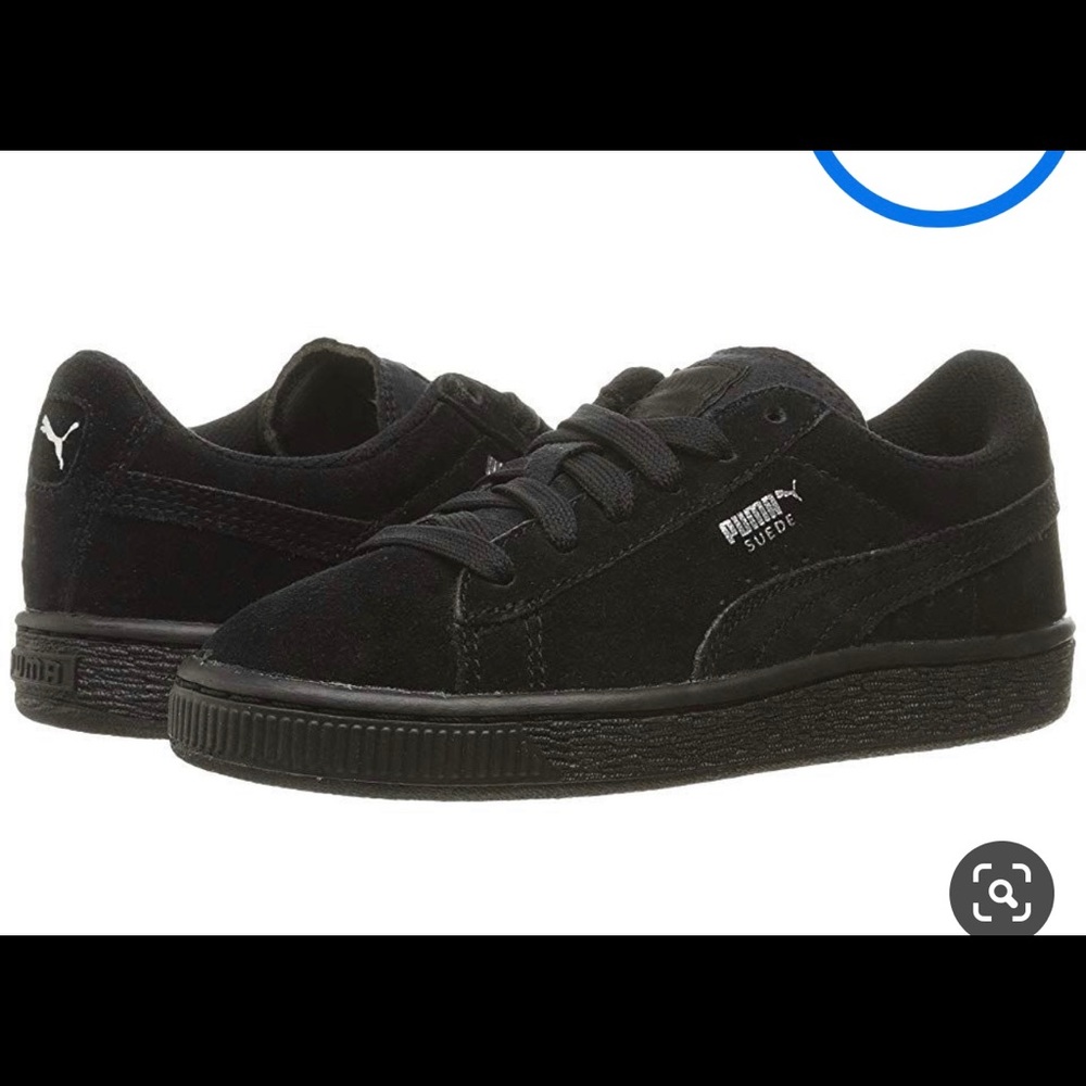 Puma Black suede shoes